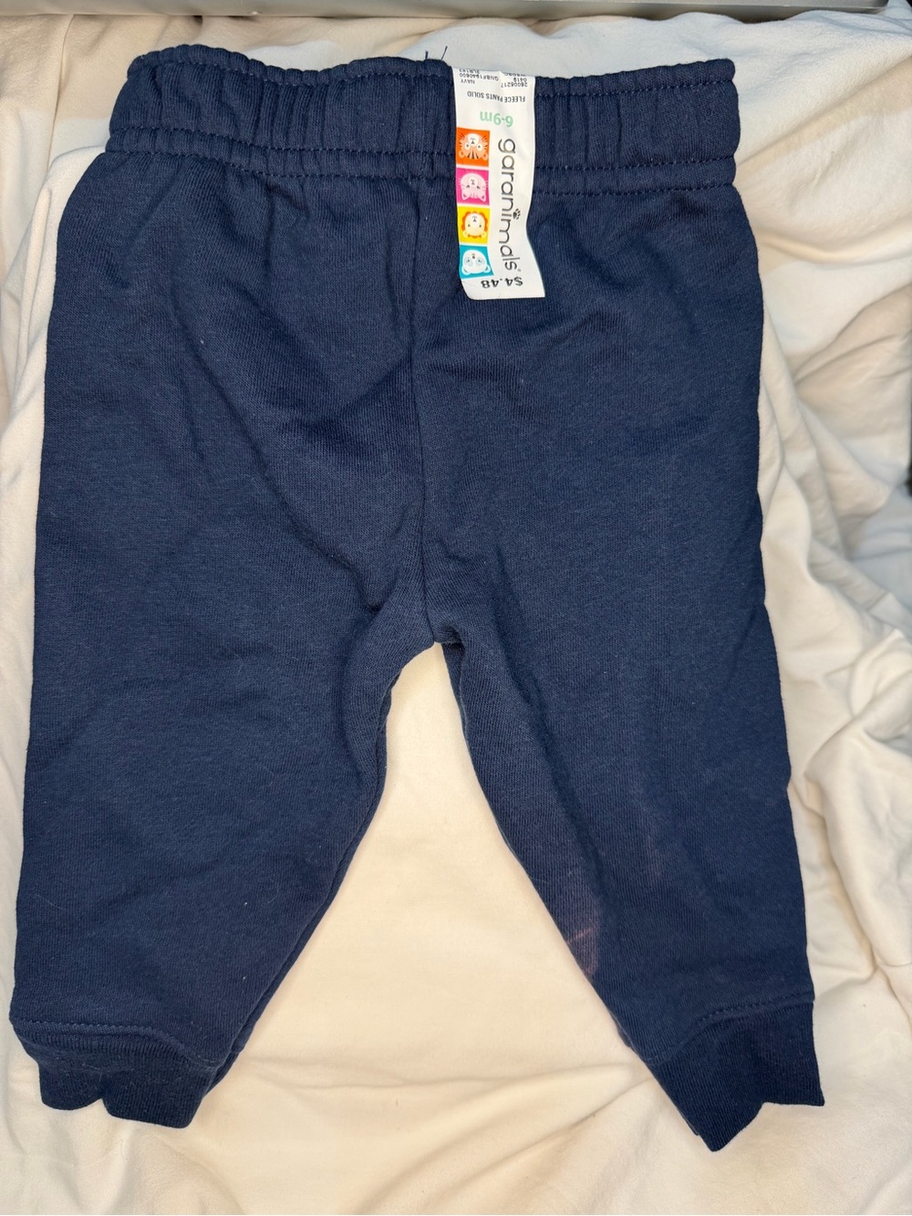 Garanimals Navy Blue Footed Baby Joggers